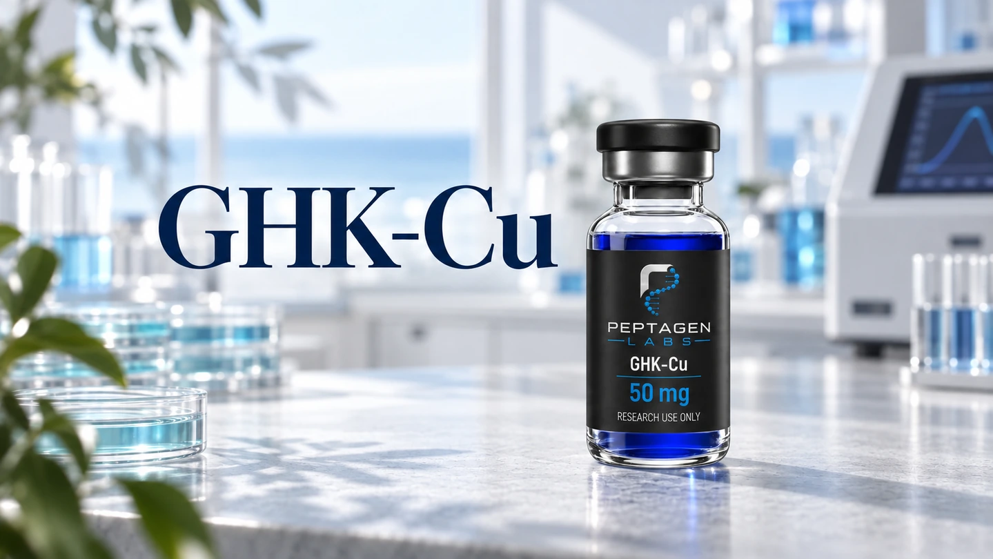 GHK-Cu: vario peptidas senėjimo lėtinimo tyrimuose