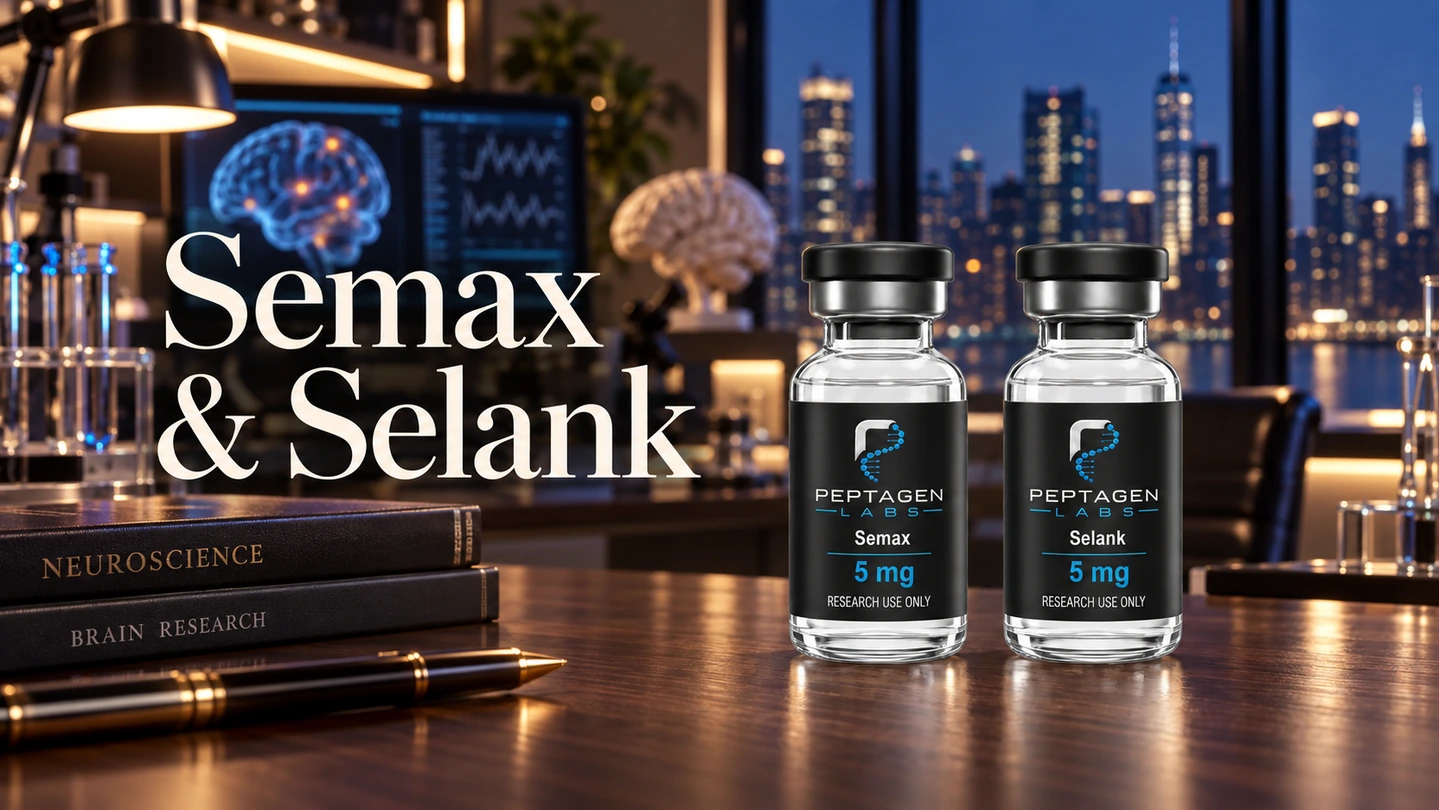 Semax ir Selank: pažintinių funkcijų peptidų tyrimai